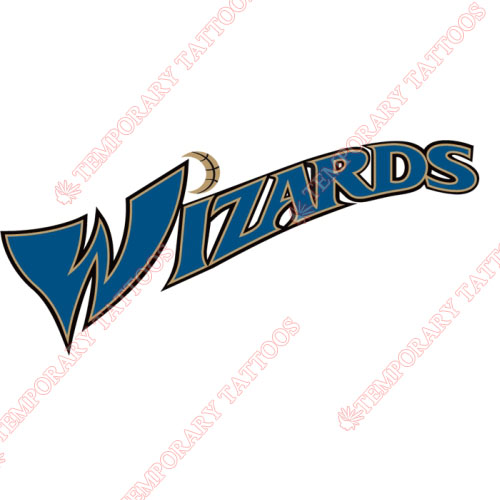 Washington Wizards Customize Temporary Tattoos Stickers NO.1237